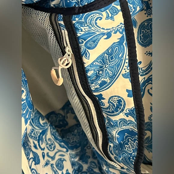 Lululemon Happy Hatha Hour Gym Bag Angel Wing & Soot Light - Picture 9 of 16